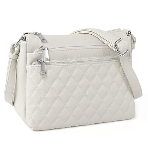 Image of TANTOMI Medium Crossbody Bags for Women Handbag PU Leather Purses for Women