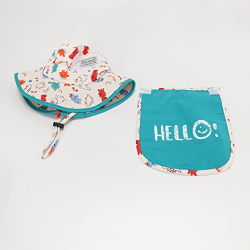 Baby/Toddler Boy Sun Hat Girl Summer Bucket Hats Upf 50+ Sun Protection For Kids Outdoor Beach Play(6-18M) #TOP4