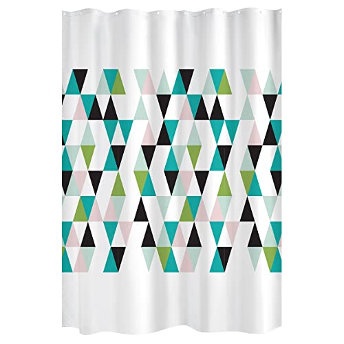 Gelco Design Kio - Cortina de Ducha (180 x 200, poliéster, Multi, 180 x 200 x 0,32 cm Cover