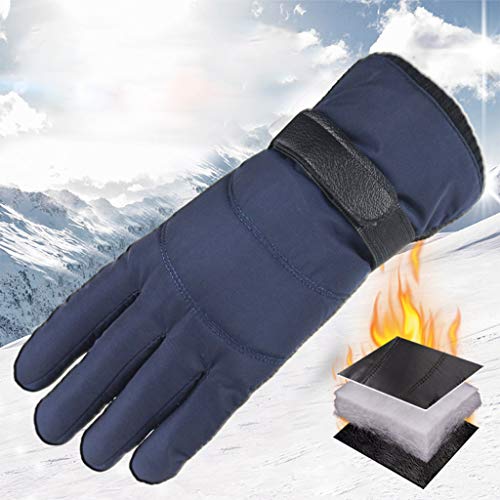 CapsA Winter Warm Gloves, Touchscreen Gloves Cold Weather Cycling Gloves Windproof Winter Sports