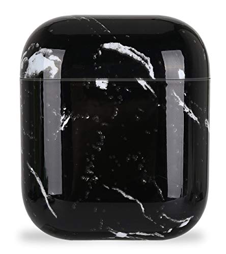 Jiarusig Compatible Airpods Case Cover, Marble Cute Protective Hard PC AirPods Skin Accessories