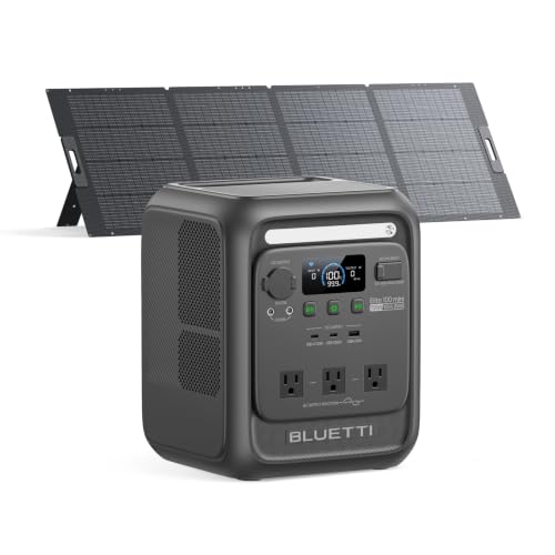 Image of BLUETTI Solar Generator Elite 100 mini & 350W Solar Panel Included 1004.8Wh