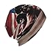 YYHWHJDE American Flag with Cowboy Boots Printed Adult Fashion Knitted Hat - Soft, Comfortable, and Breathable for Men and Women Black