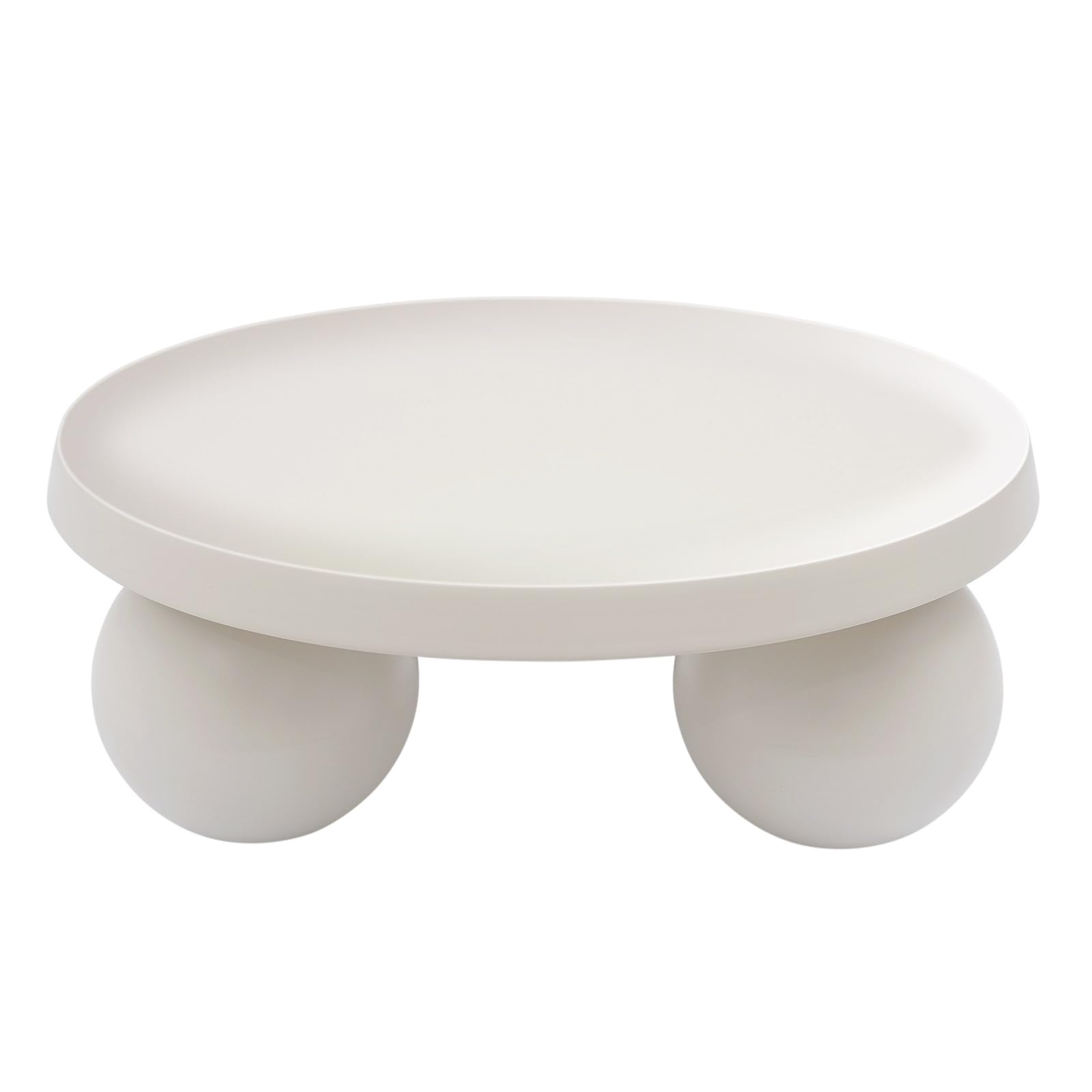 Mesa de centro en forma de nube, mesa de café, mesa baja irregular, mesa de suelo, mesa auxiliar moderna, muebles decorativos, mesa de sofá blanco crema para sala de estar, oficina