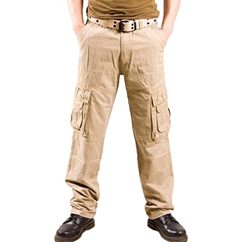 Pantalon cargo militaire en coton pour homme pour ne plus manquer de poches
