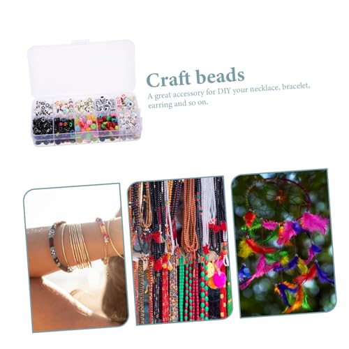 Perles acryliques cœur étoile petites perles espacement bracelets DIY lot multi-usage - 3