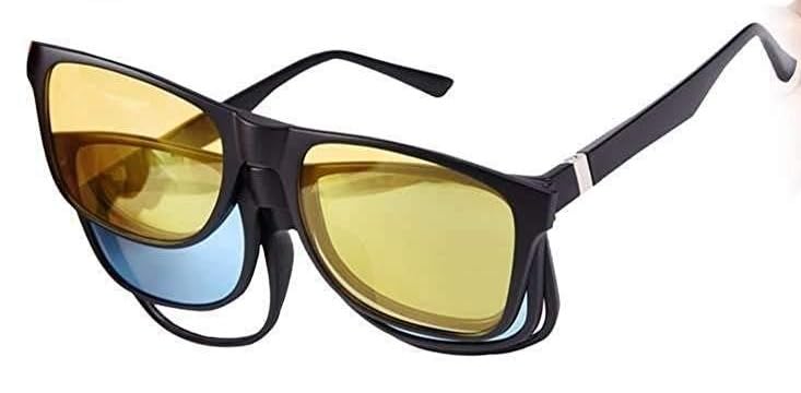 Magic Vision Sun Glasses (3 in1) Quick Change Magnet Lenses Frame Stylish Sunglasses (B0D7HNL6RJ) Amazon Price History, Amazon Price Tracker