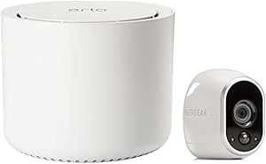 Arlo HD Smart Home 1 HD surveillance camera and security system (100% wireless, indoor / outdoor, WiFi, motion detector, night vision) white, VMS3130