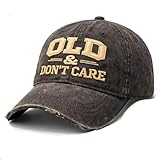 vetements hi i dont care thanks 【Cadeau amusant et intrépide avec personnalité】Un cadeau inoubliable pour les anniversaires, les retraites, la fête des pères, ou toute personne portant fièrement le style de vie « Old & Don't Care ». C'est un cadeau audacieux et humoristique qui parle à leur esprit non filtré