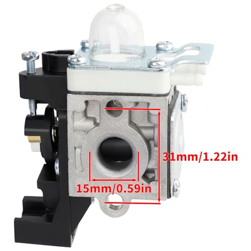 Ferilter SRM 225 Carburetor for Echo SRM-225 GT 225 PAS 225 PE 225 SHC 225 PPF 225 Trimmer Weedeater with SRM 225 Air Filter Case Cleaner Cover Fuel Line Tune Up Kit - Thumbnail 3