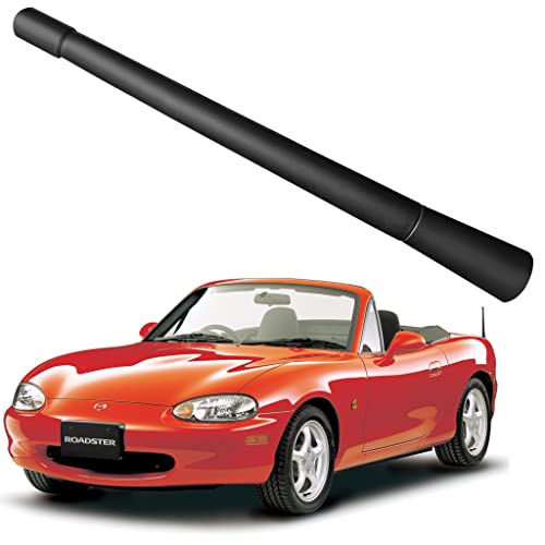 Remplacement de mât d'antenne en caoutchouc flexible pour auto Mazda Miata 1992-1998 de 7 pouces