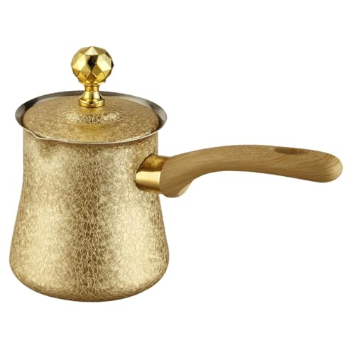 SNAPPSY Coffee Pot Easy to Clean Butter Milk Warmer Jug for Kitchen Office Household 10.1cmx11.7cm 720ml