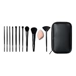 e.l.f. Full Face & Eye Makeup Brush Set with Travel Case, 11 Face & Eye Brushes For Creating A Full Face Makeup Look, Vegan & Cruelty-Free - Image 2