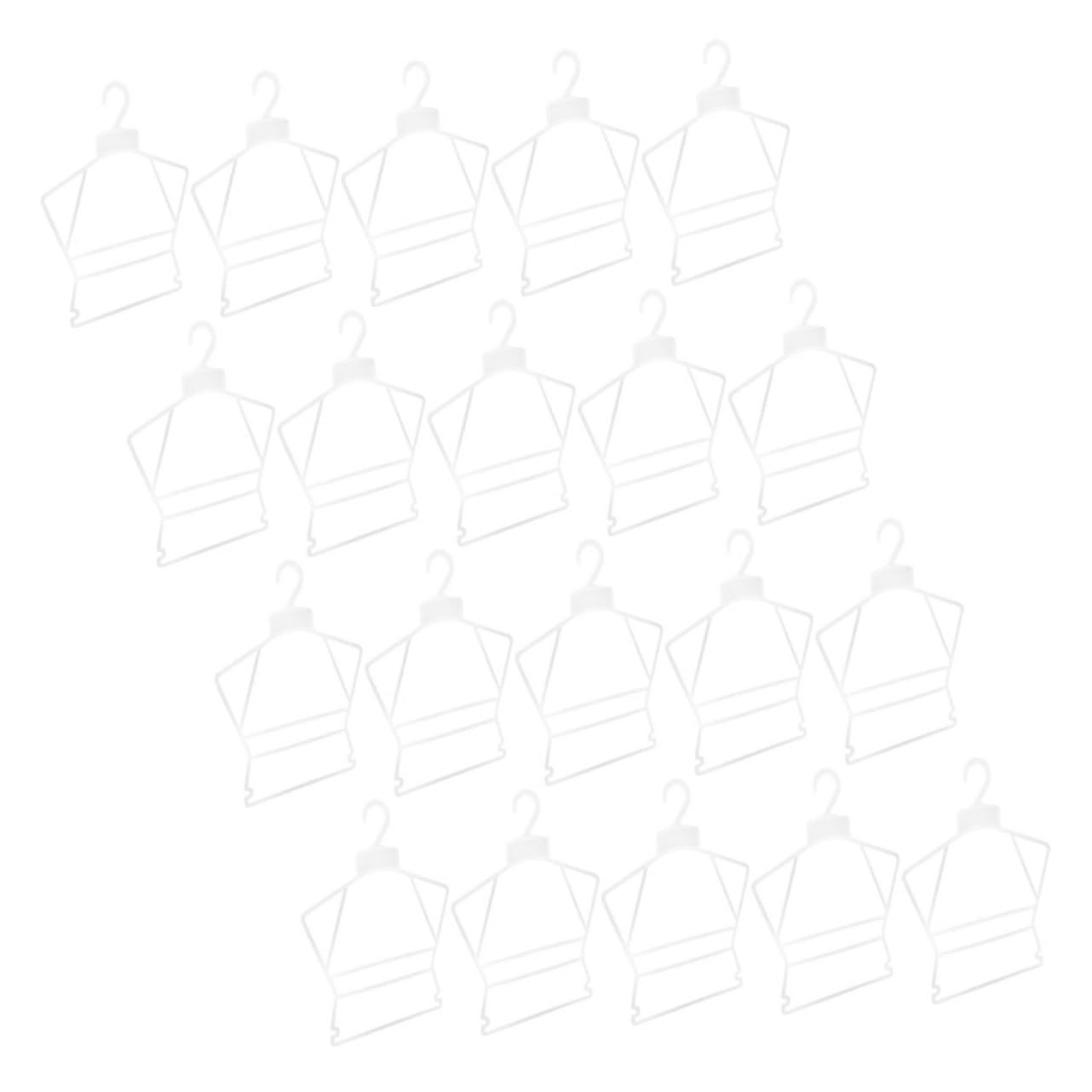 OUNONA 20pcs Hanger Set Clothes Hangers Hanger Hangers for Closet Hangers for Closet Plastic Hangers Child Hangers Plastic Kid Clothes Hangers