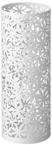 山崎実業 傘立て フラワー ホワイト 7476