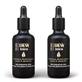 Dew Serum Penile Moisturizer Serum for Dry Skin - Dermatologist Approved - Essential Oils Help Relieve Soreness, Itching - Moisturizing Health Care Cream for Men (2 bottles).