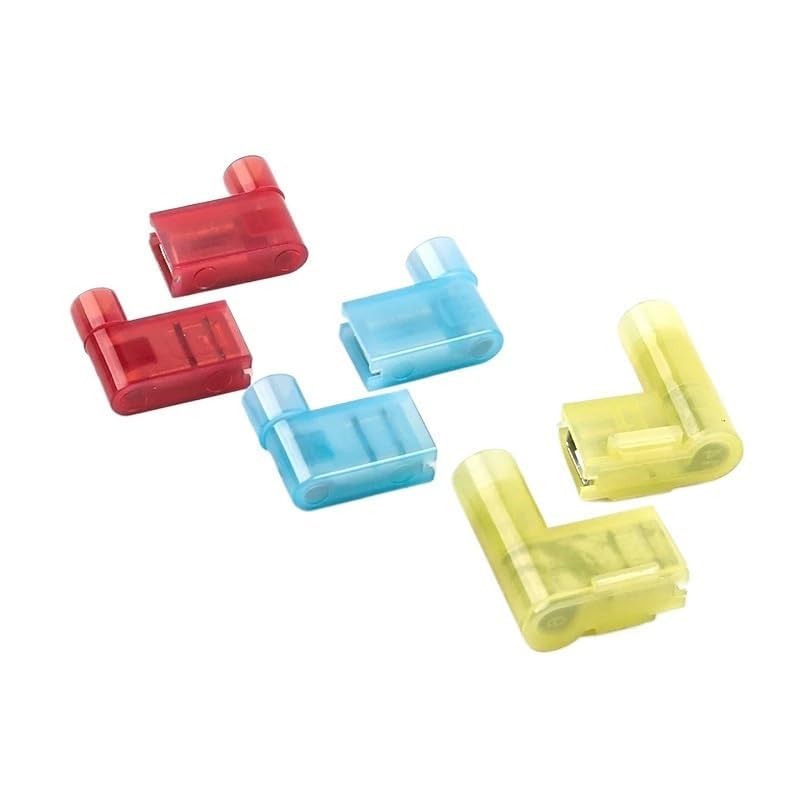 Drapeau borne femelle isole 6.3mm contre les faux contacts electriques