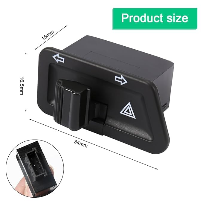 Image of Haran Indicator With Parking Hazard Switch Compatible for Activa All models (pack of 1)