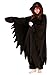 SAZAC Halloween Adults Kigurumi (Adults, Raven)