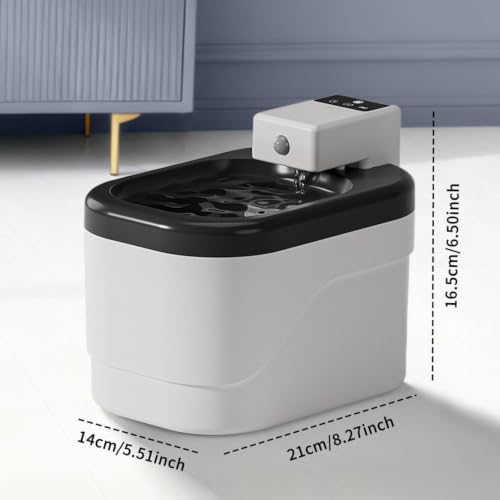Dispensador de agua automático para mascotas con batería recargable de larga duración 6