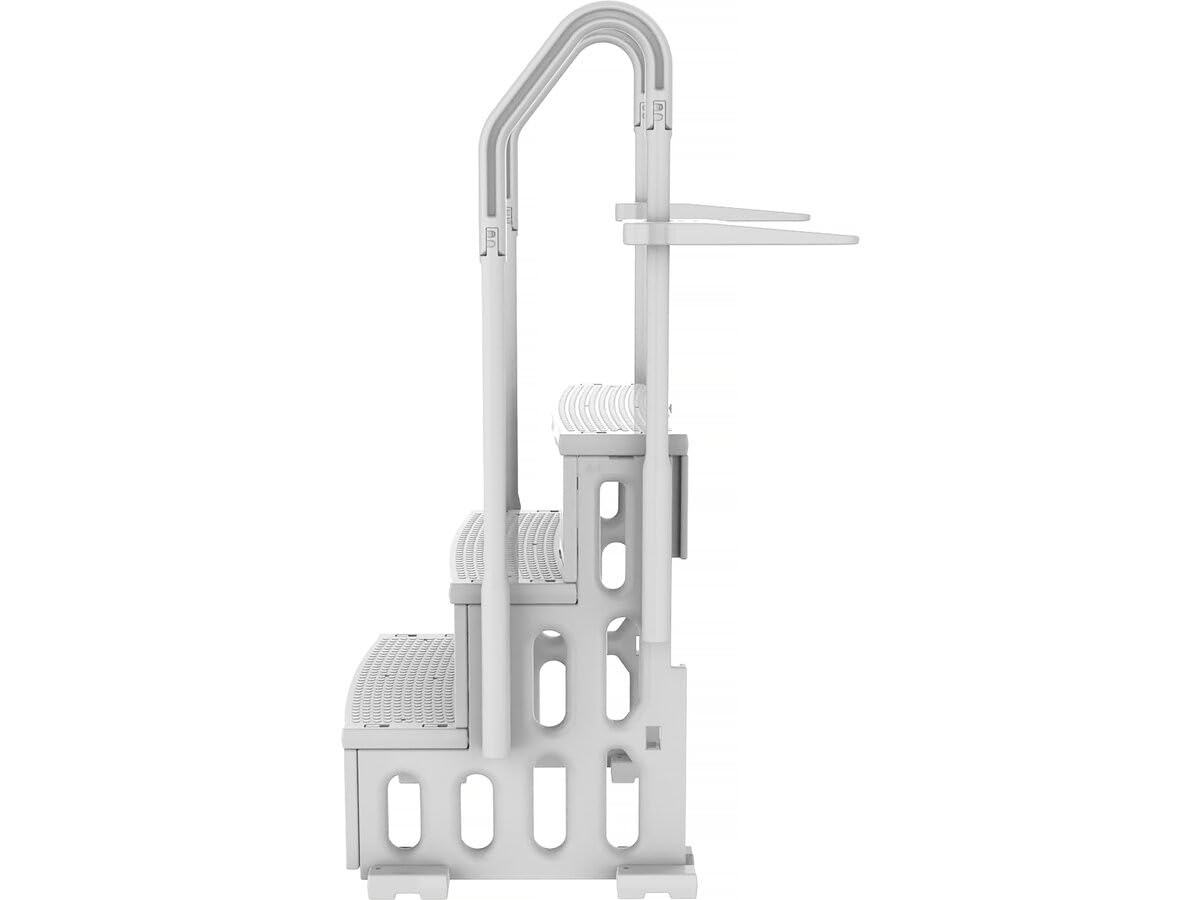 Escalier Simple de Piscine Nathan 3 marches Plastique