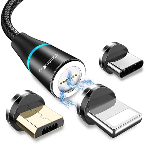 Cable USB C magnético carga rápida 3A statik 360 Cover