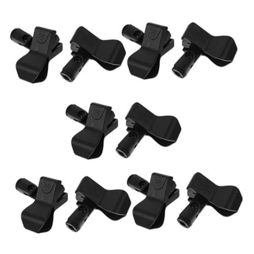 VILLCASE 10pcs Lightweight Cable Holders for Secure Mic and Earphone Management for Streaming Meetings Travel and Outdoor Use