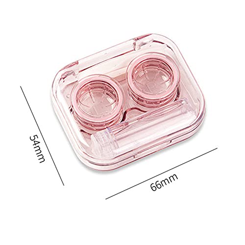 4 Pièces Étui de Lentilles de Contact, Portable Etui Lentilles de Contact Mini étuis Simples Étui de Rangement de Lentilles de Contact Coloré pour Voyager et à la Maison - Image 3