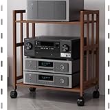 Les étagères réglables offrent une flexibilité essentielle pour ranger vos différents appareils à différentes hauteurs. Les supports des deux côtés sont conçus pour le montage de trous, vous permettant de personnaliser l'espacement entre les étagères selon vos besoins. Idéales pour les solutions de rangement et la décoration de la maison, ces étagères améliorent votre espace tout en offrant praticité et style.