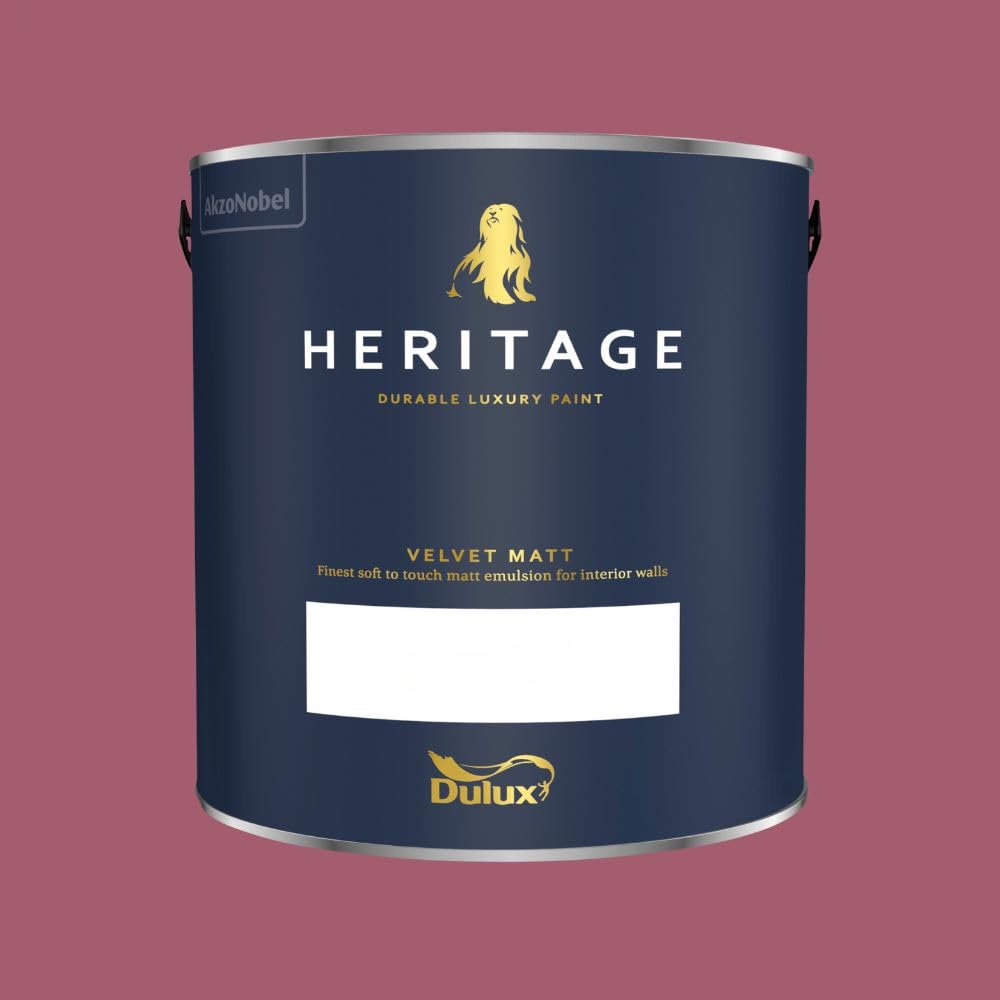 DULUX TRADE HERITAGE MATT FITZROVIA RED 2.5L