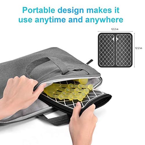Stimulation circulation pieds avec le tapis de massage électrique portable USB - 2