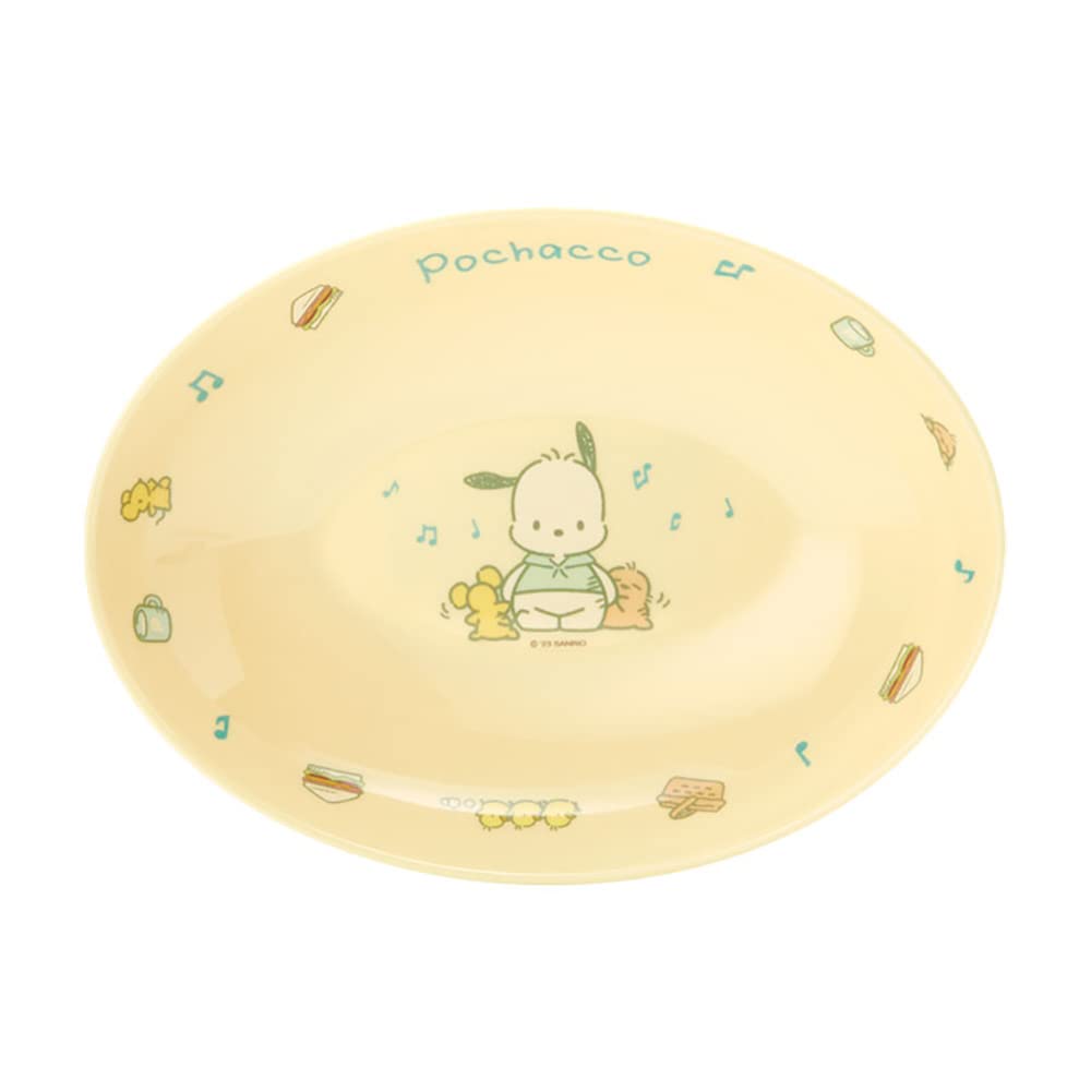 Amazon.co.jp: サンリオ(SANRIO) ポチャッコ メラミンカレー&パスタ皿