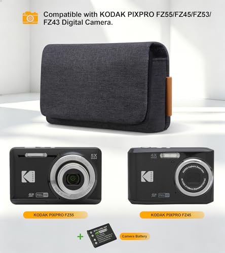 Funda para cámara KODAK PIXPRO FZ55/FZ45 negra miniatura 2