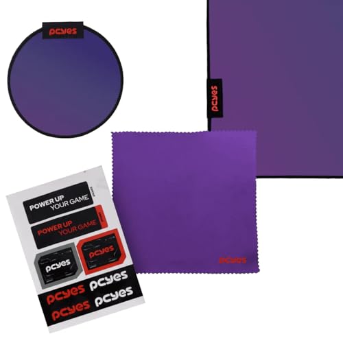 Mouse Pad Gamer Pcyes Obsidian G4D Purple 500 X 400 MM - Tecido com Infusão de Vidro - PEMPG4D