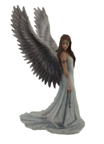 Veronese Design 9 1/2 Inch Spirit Guide Angel Statue by Anne Stokes