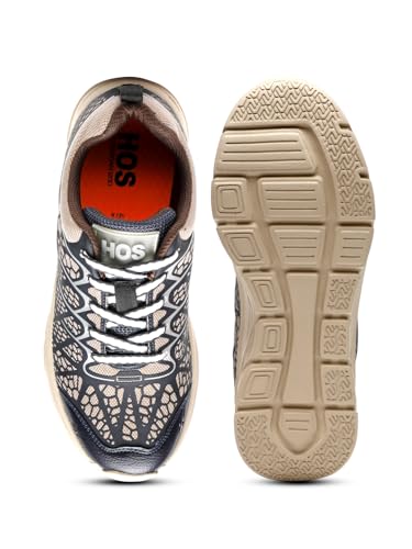Image of HOS Mens Sports Shoes | Lightweight Running Shoes for Men | Breathable and Comfortable Footwear and Training