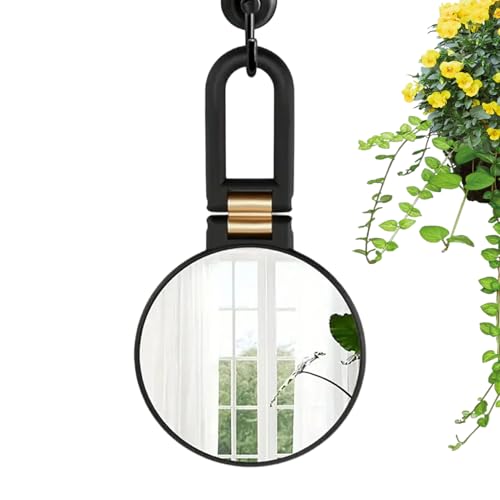 Genérico Espejo Portátil para Mujeres | Plegable Ajustable de Dos Lados | Espejo con Lupa de para Maquillaje - para Mujeres, Damas, Madre, Novia, Viaje, Apartamento, Dormitorio, Baño y Vestidor