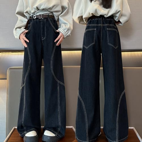 Betadog Girls Parachute Pants Wide Leg Baggy Pants Elastic Waist Jogger Sweatpants Track Pants Streetwear3