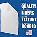 10 Pack of 6 x 9 White Non Scratch Non-Woven Pads for Buffing Cleaning Polishing and Multi Purpose Use in Your Home Workshop or DIY Garage Shop