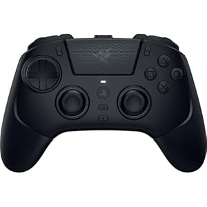 Razer Raiju V3 Pro Wireless Controller: Officially licensed for PlayStation, PS5, PC – Lag-free Esports Grade Performance – 6 Remappable Buttons – Customizable TMR Thumbsticks – Fast Triggers – Black