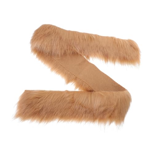 Barbe de gnome douce lot de 3 bandes de fausse fourrure Operitacx pour loisirs créatifs