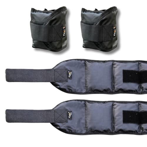 Par peso de perna tornozeleira ajustável 2kg 4kg 5kg Caneleira pa...