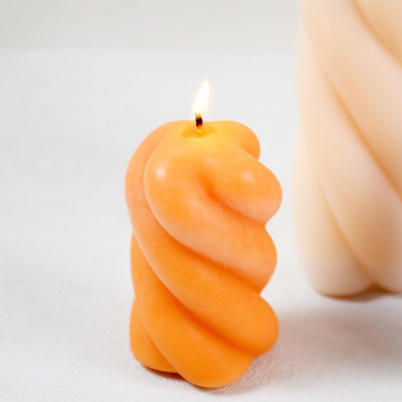 Silikonowa forma do świec, Silicone Candle Making Mold for Geometry Supplies Art Craft Home Decor(2pcs set)