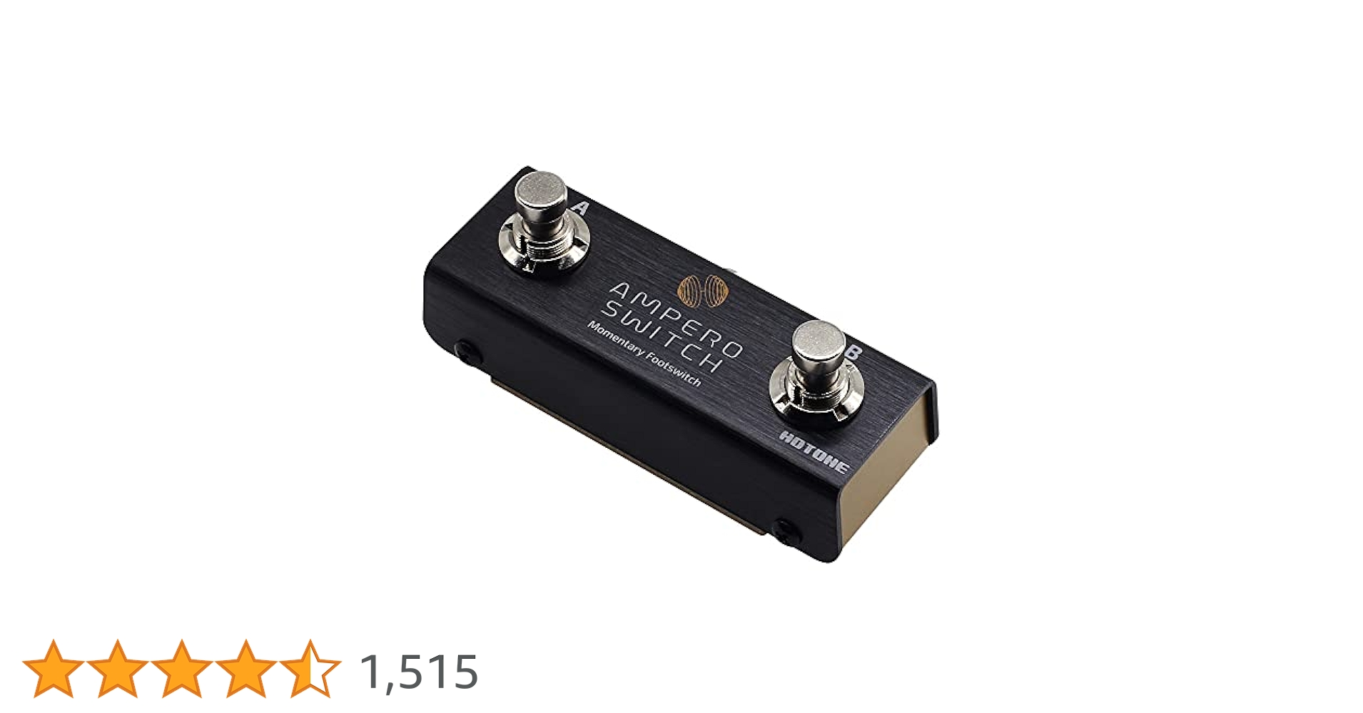 Hotone Dual Footswitch Pedal Momentary 2-Way Pedal Foot