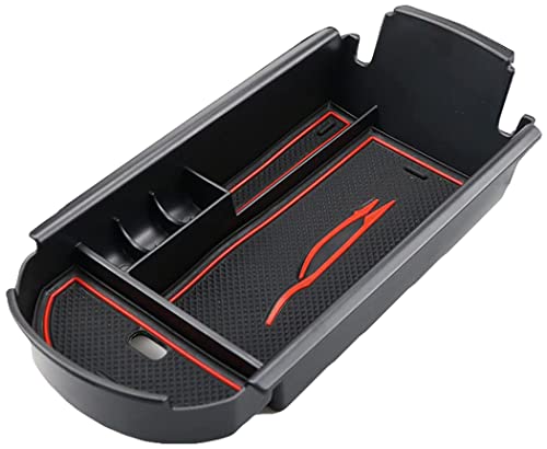 Ruiya per Toyota CHR CH-R C-HR 2016-2023 Console Centrale Portaoggetti, Organizer da Braccioli per Console Centrale Consolle Braccioli Vano Contenitore Portaoggetti Accessori Toyota CHR