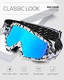 Zoom IMG-1 kingbike occhiali da motocross dirt