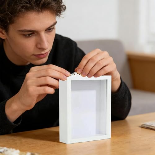 Caja de sombra de memoria para decorar tu salón con los recuerdos de tus vacaciones y bodas 4