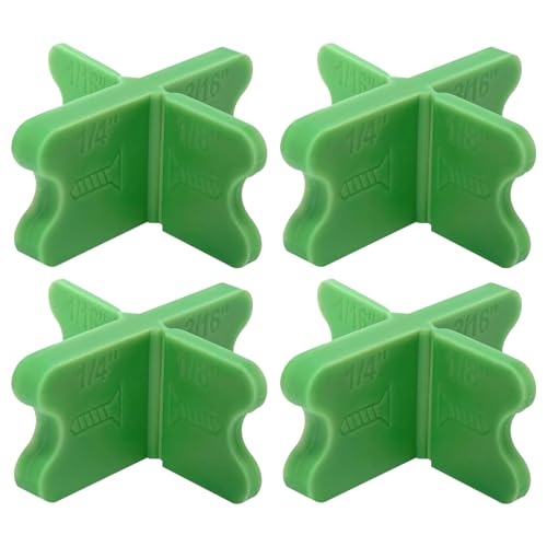 Deck Spacer Tool - 4 Piece Set, Adjustable Hardware | Flooring Installation Accessory, ABS Durable Construction Aid, Professional Woodworking Supply, Home Business DIY Building Improvement Kit