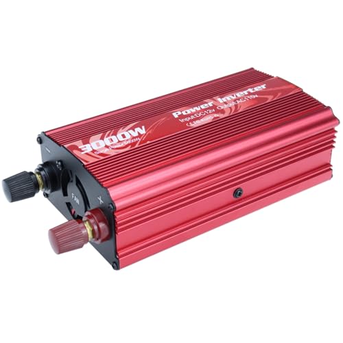 3000 watt inverter di potenza - adattatore a onde sinusoidali modificata convertitore da 110 V a 220 V Interchanger di tensione da DC a CA con USB Output per veicoli da campeggio da viaggio
