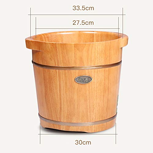 Bain de pieds en bois : solution eau chaude durable et massage - 2